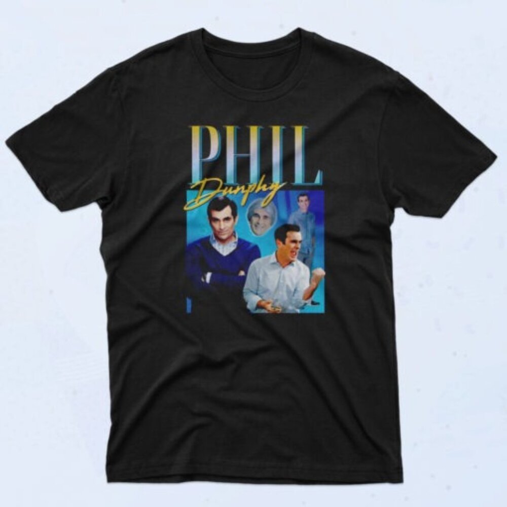 Phil Dunphy 90s TV Show T Shirt Retro Modern Family Meme Graphic Gift Vintage
